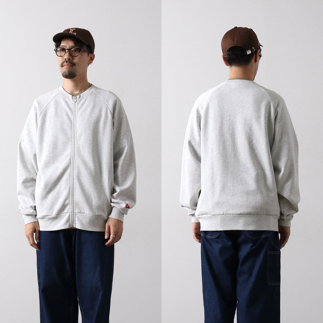 HEALTHKNIT / 经典毛衣圆领拉链开衫