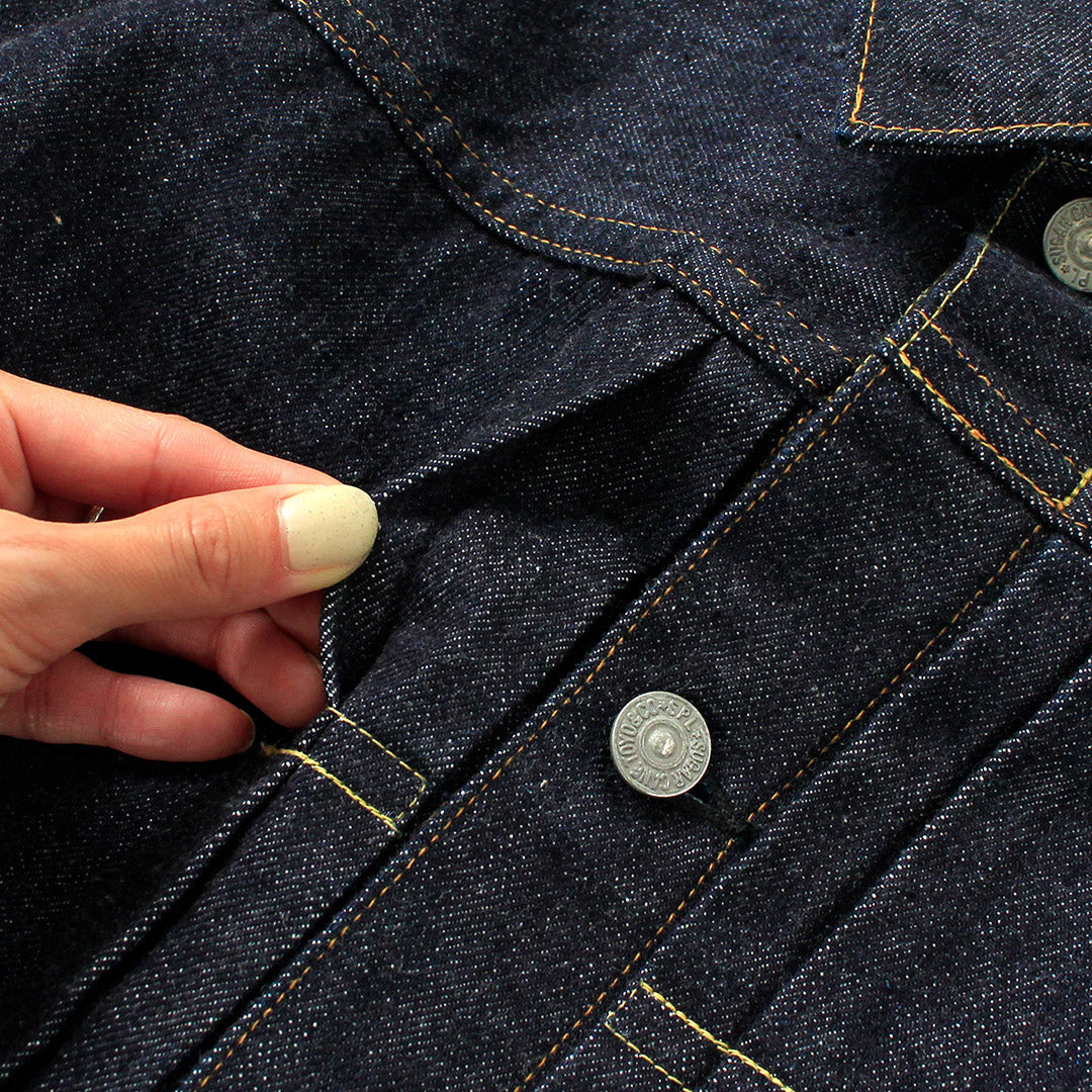 CANNE À SUCRE / Veste en jean 1er type 13,5oz Modèle 1936