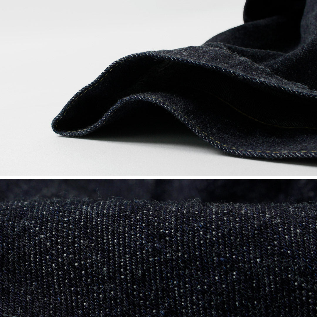 CANNE À SUCRE / Veste en jean 1er type 13,5oz - Modèle 1936 à dos fendu