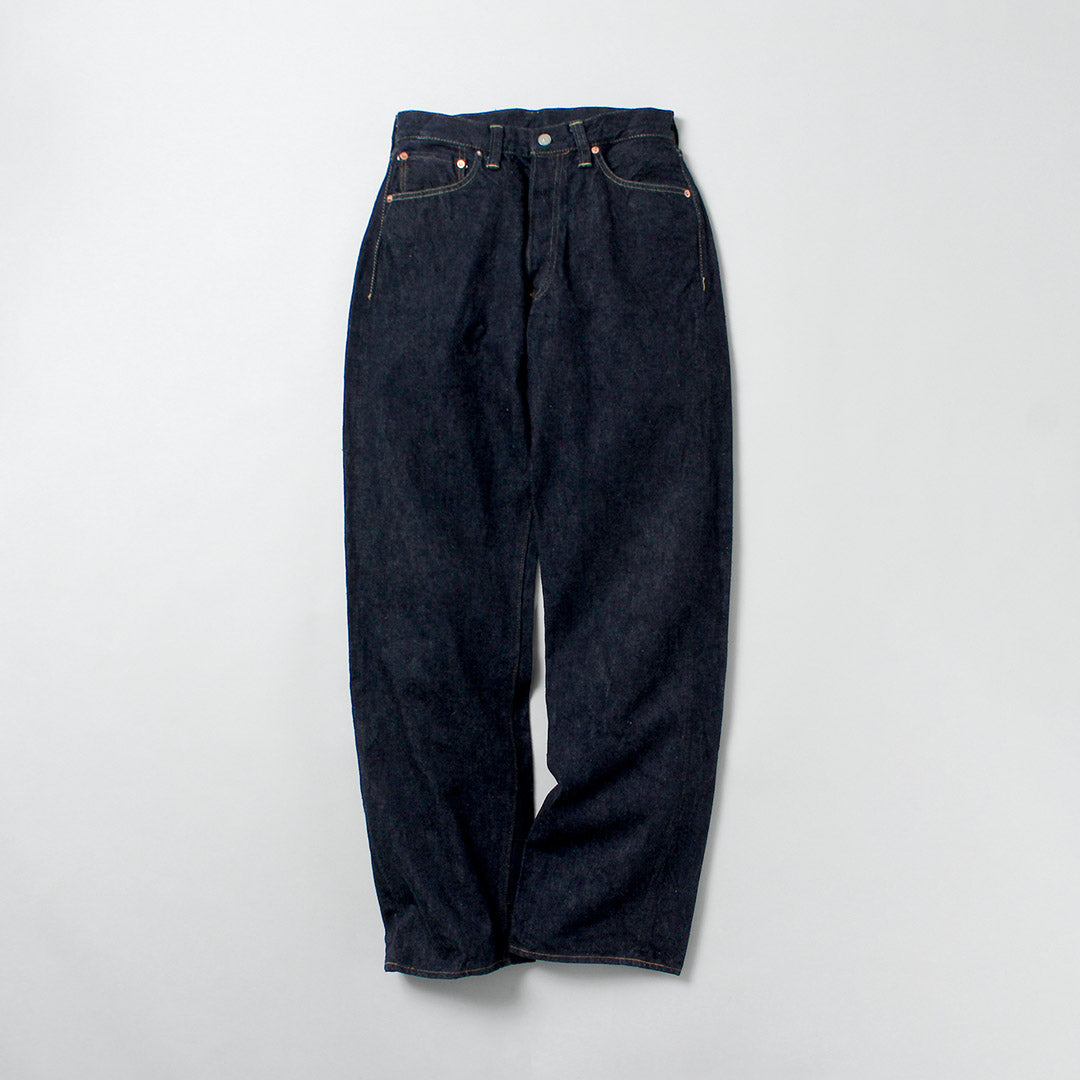 CAÑA DE AZÚCAR / Overol de mezclilla con cintura de 13 oz Modelo 2025