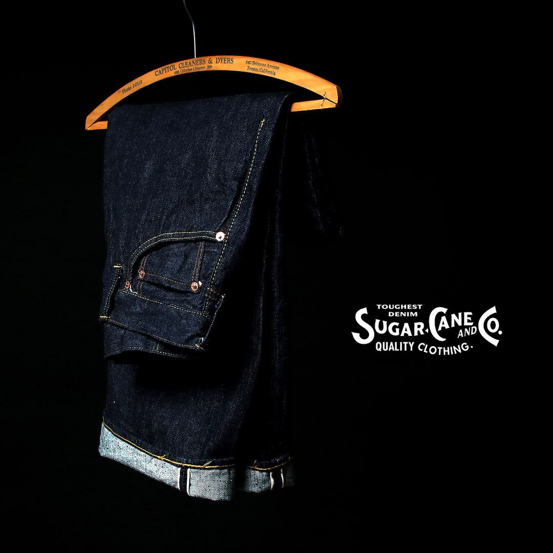 CAÑA DE AZÚCAR / Overol de mezclilla con cintura de 13 oz Modelo 2025
