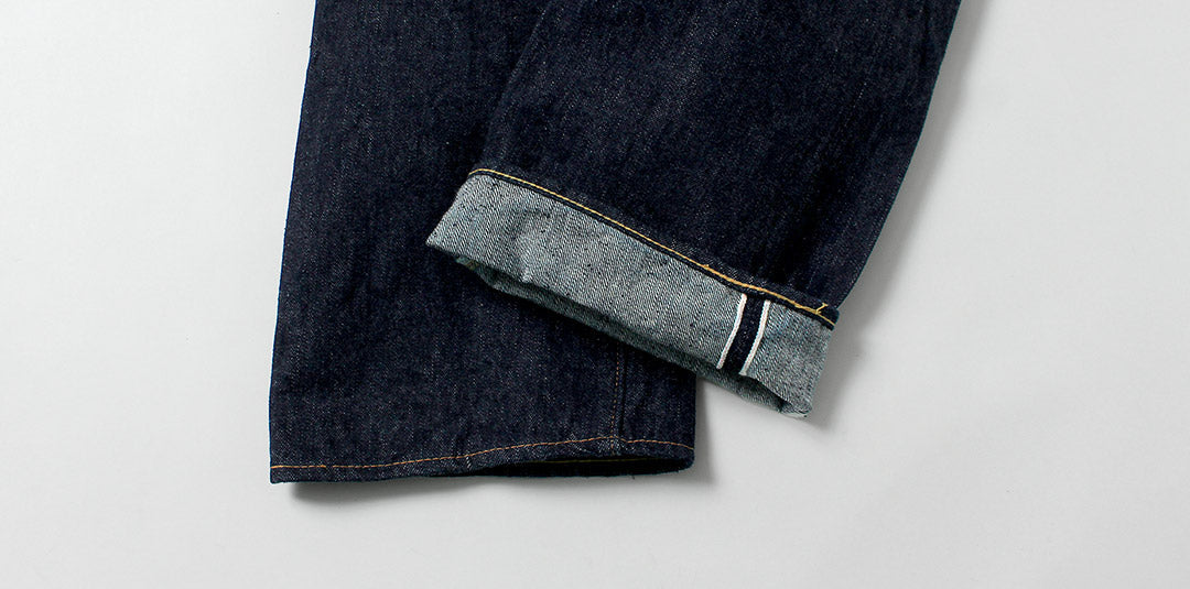 CAÑA DE AZÚCAR / Overol de mezclilla con cintura de 13 oz Modelo 2025