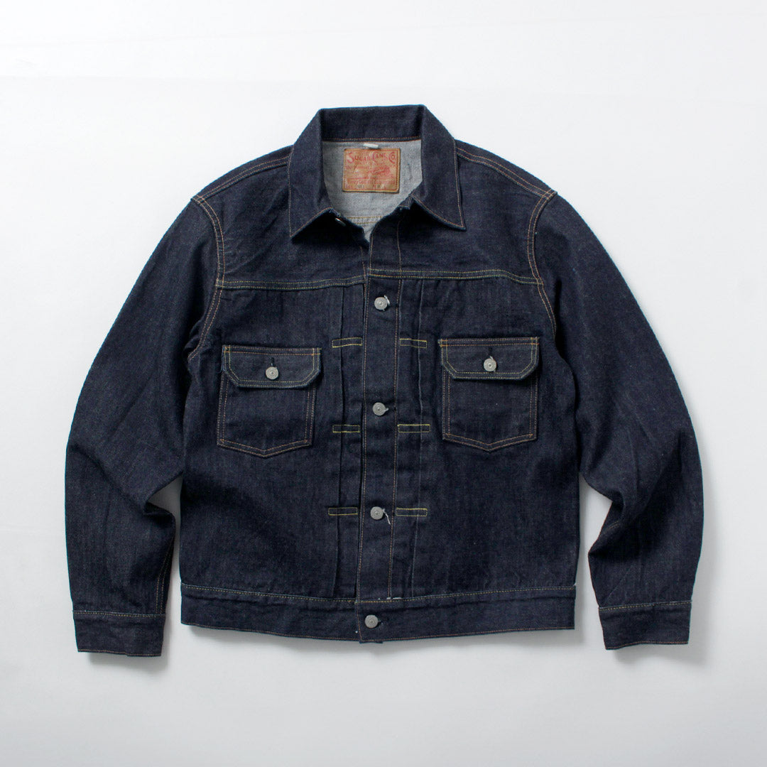 SUGAR CANE / 14.25oz 2nd Type 牛仔夾克 1953 型號