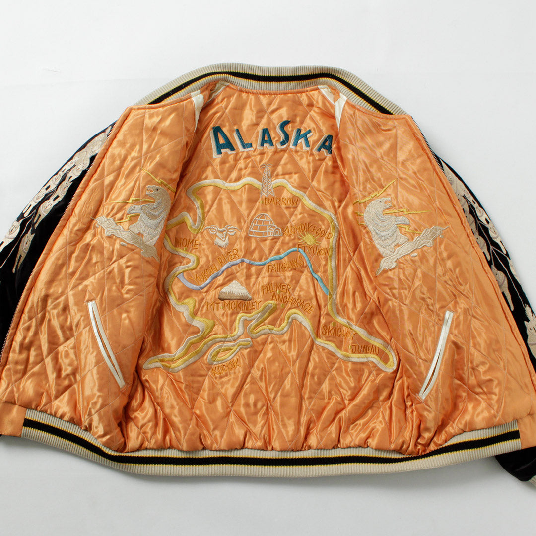 TAILOR TOYO / Veste souvenir matelassée en velours