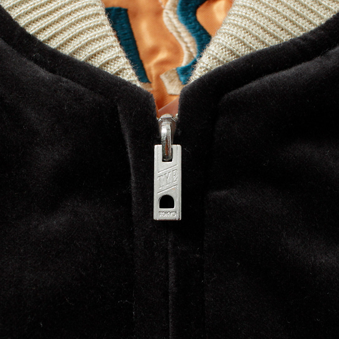 TAILOR TOYO / Veste souvenir matelassée en velours