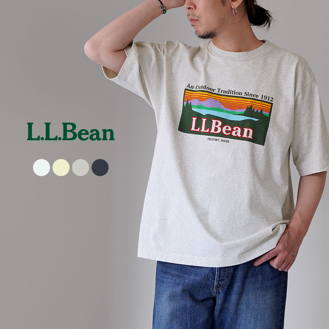 L.L.BEAN / Morrill Short Sleeve Katahdin Logo T-Shirt