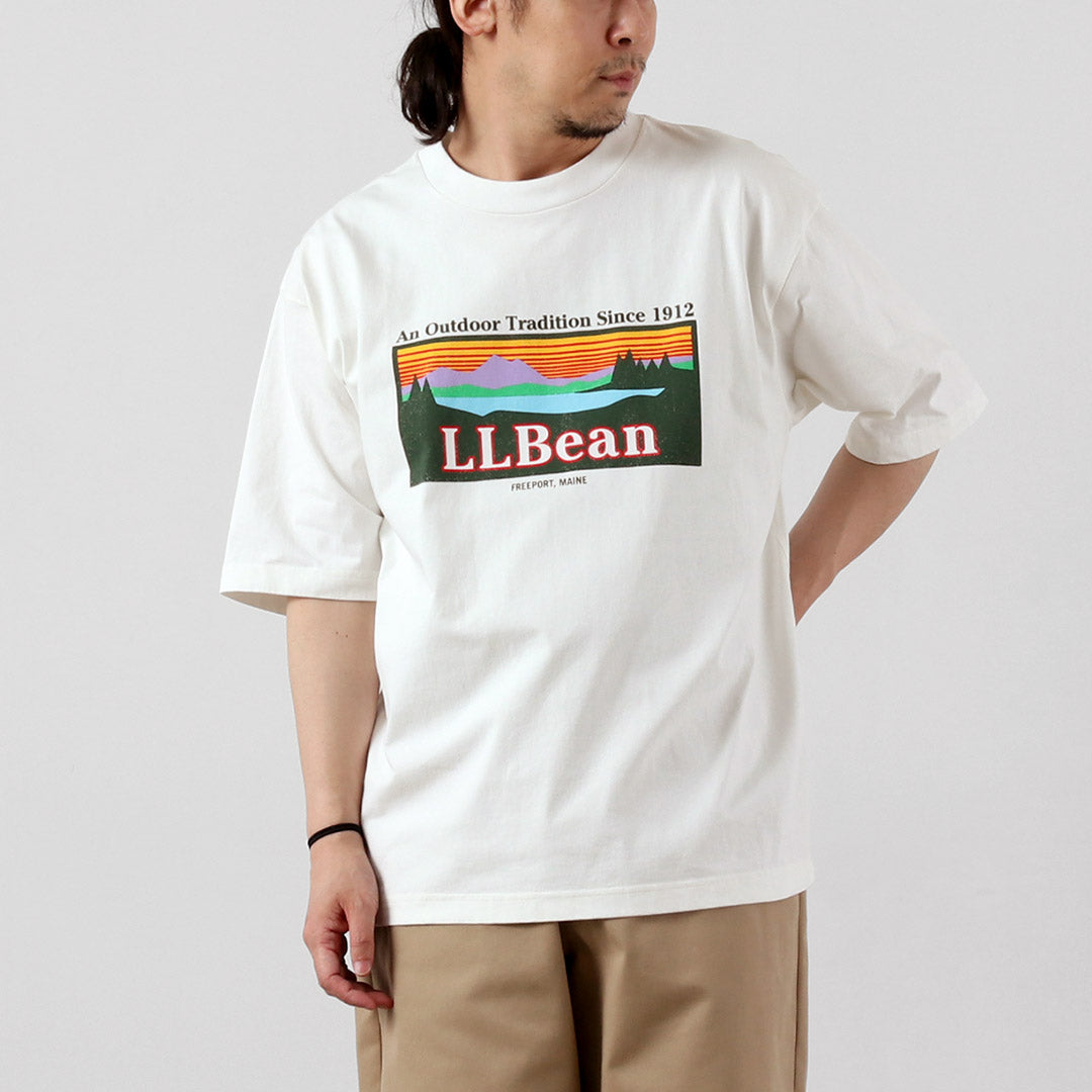 L.L.BEAN / Morrill Short Sleeve Katahdin Logo T-Shirt