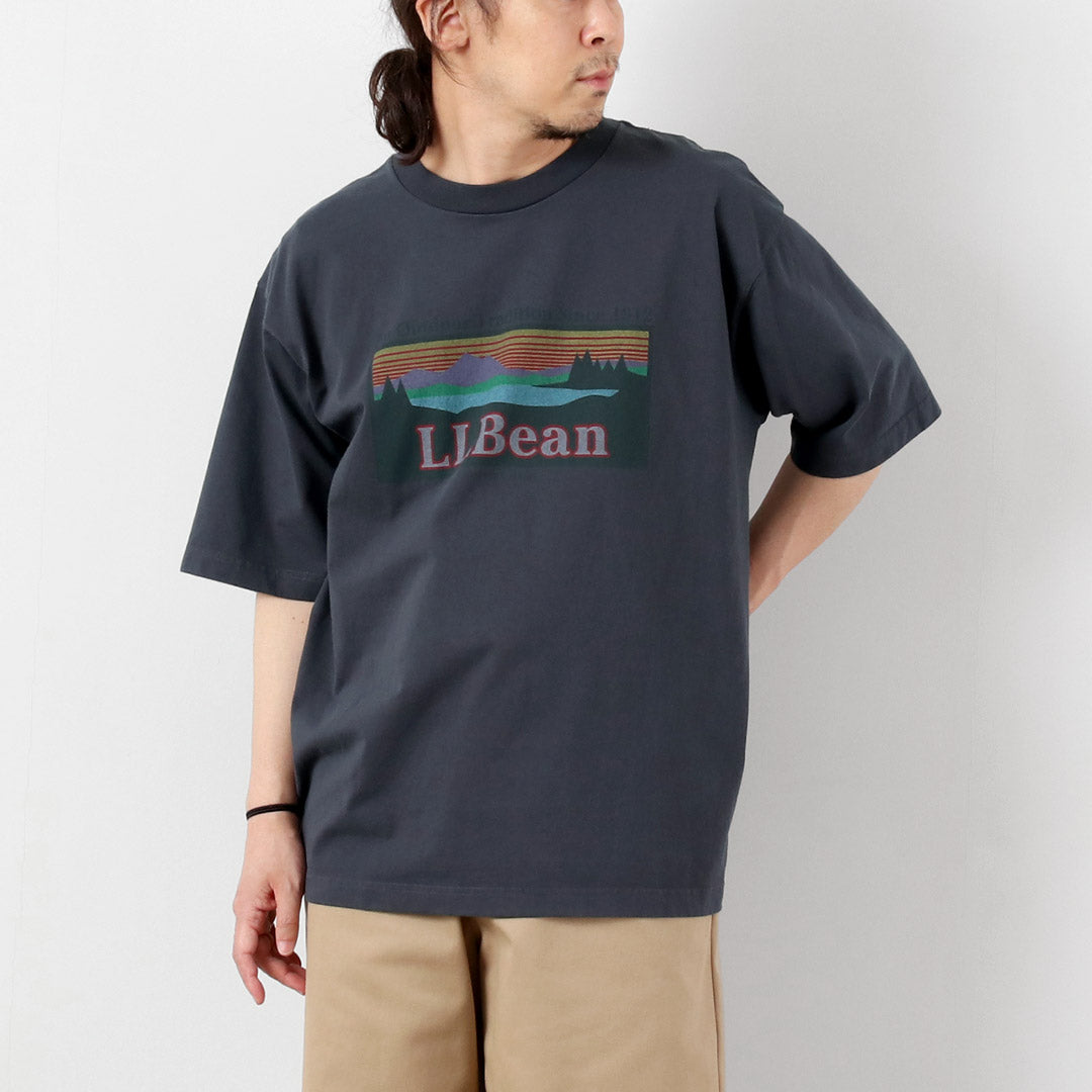 L.L.BEAN / Morrill Short Sleeve Katahdin Logo T-Shirt