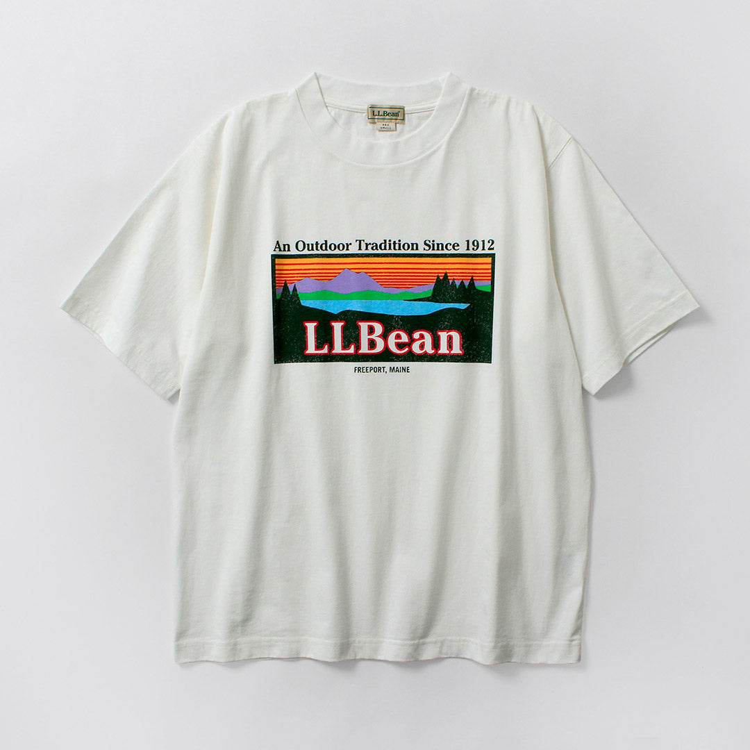 L.L.BEAN / Morrill Short Sleeve Katahdin Logo T-Shirt