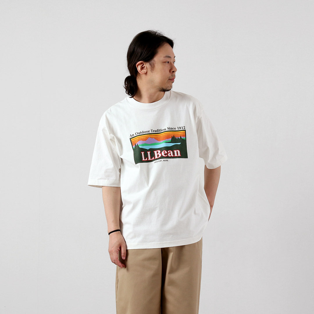 L.L.BEAN / Morrill Short Sleeve Katahdin Logo T-Shirt