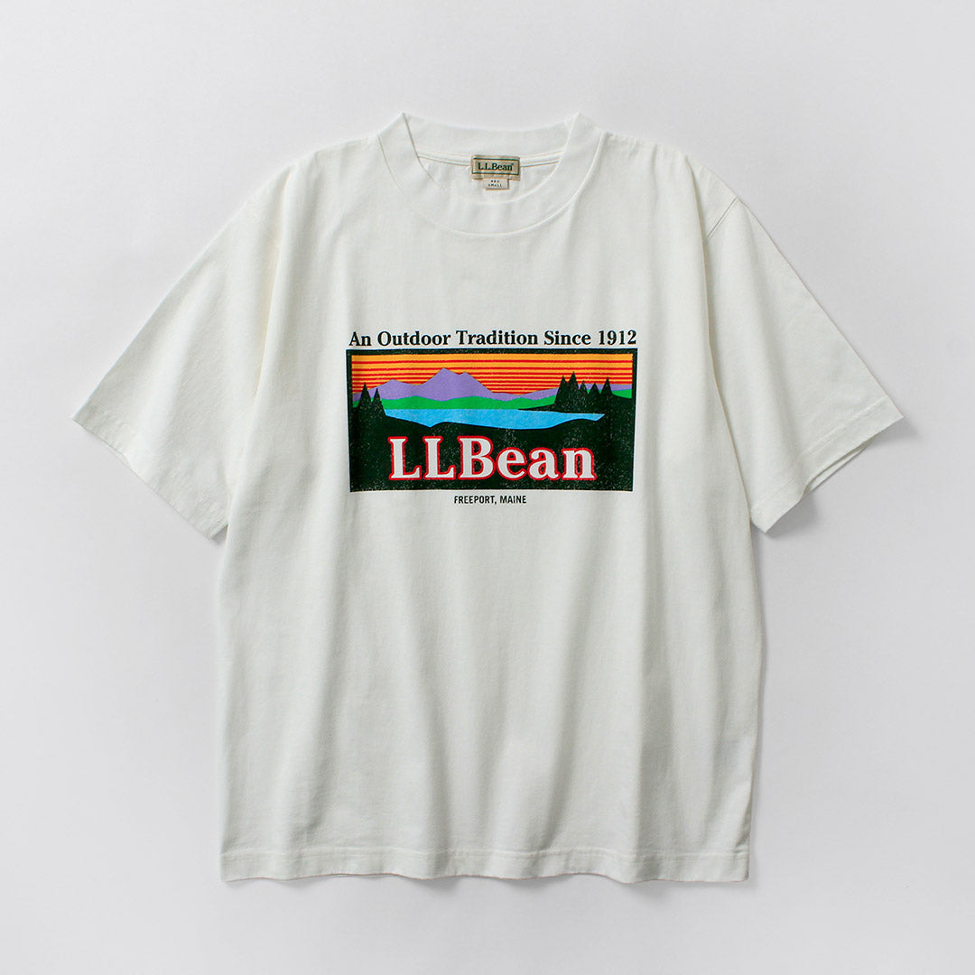 L.L.BEAN / Morrill Short Sleeve Katahdin Logo T-Shirt