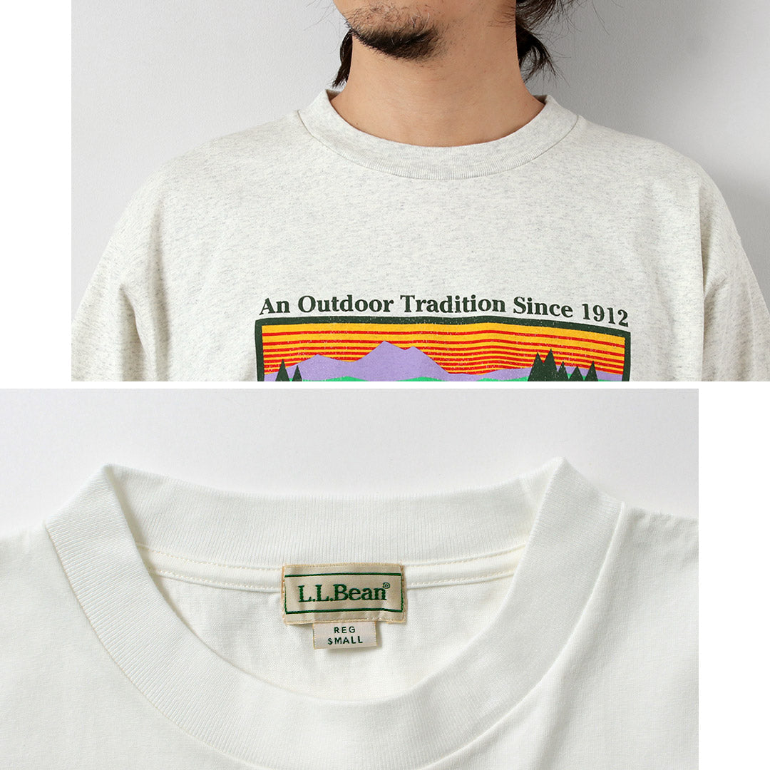 L.L.BEAN / Morrill Short Sleeve Katahdin Logo T-Shirt