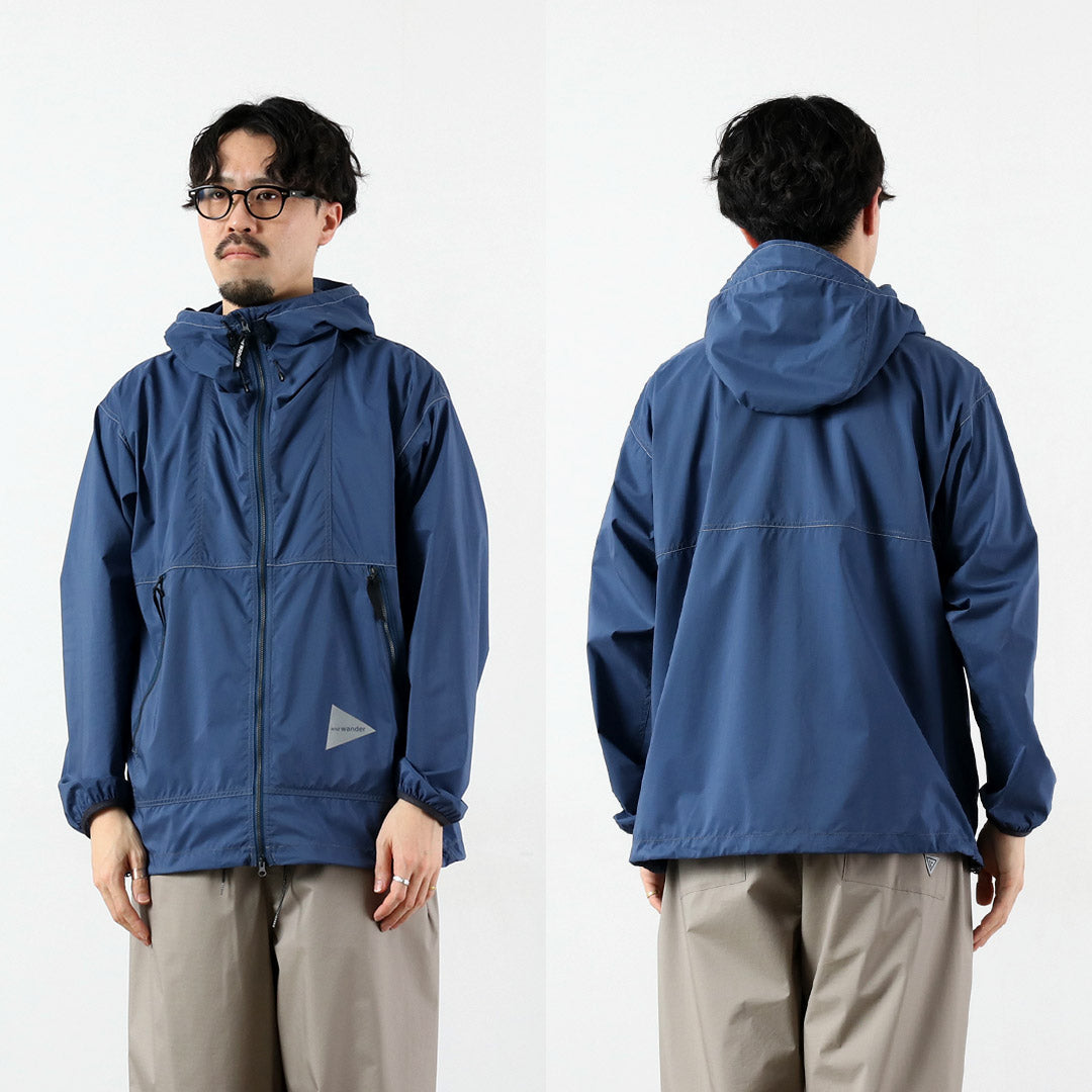 AND WANDER / AND WANDER Veste coupe-vent Pertex M