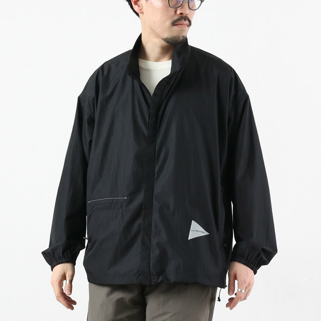 AND WANDER / 超大 Rip 夹克 M