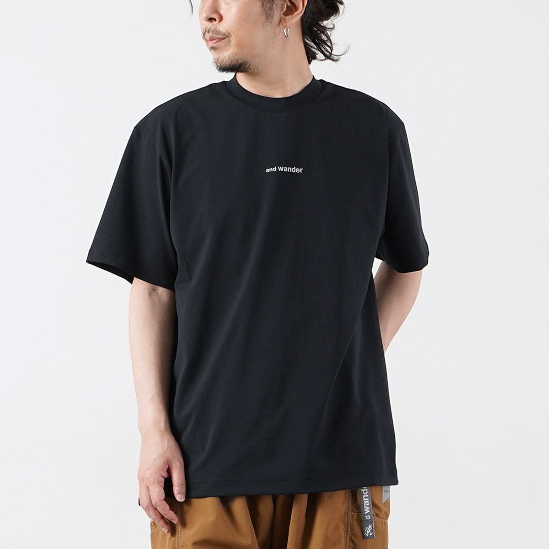 AND WANDER / 드라이 메쉬 티셔츠
