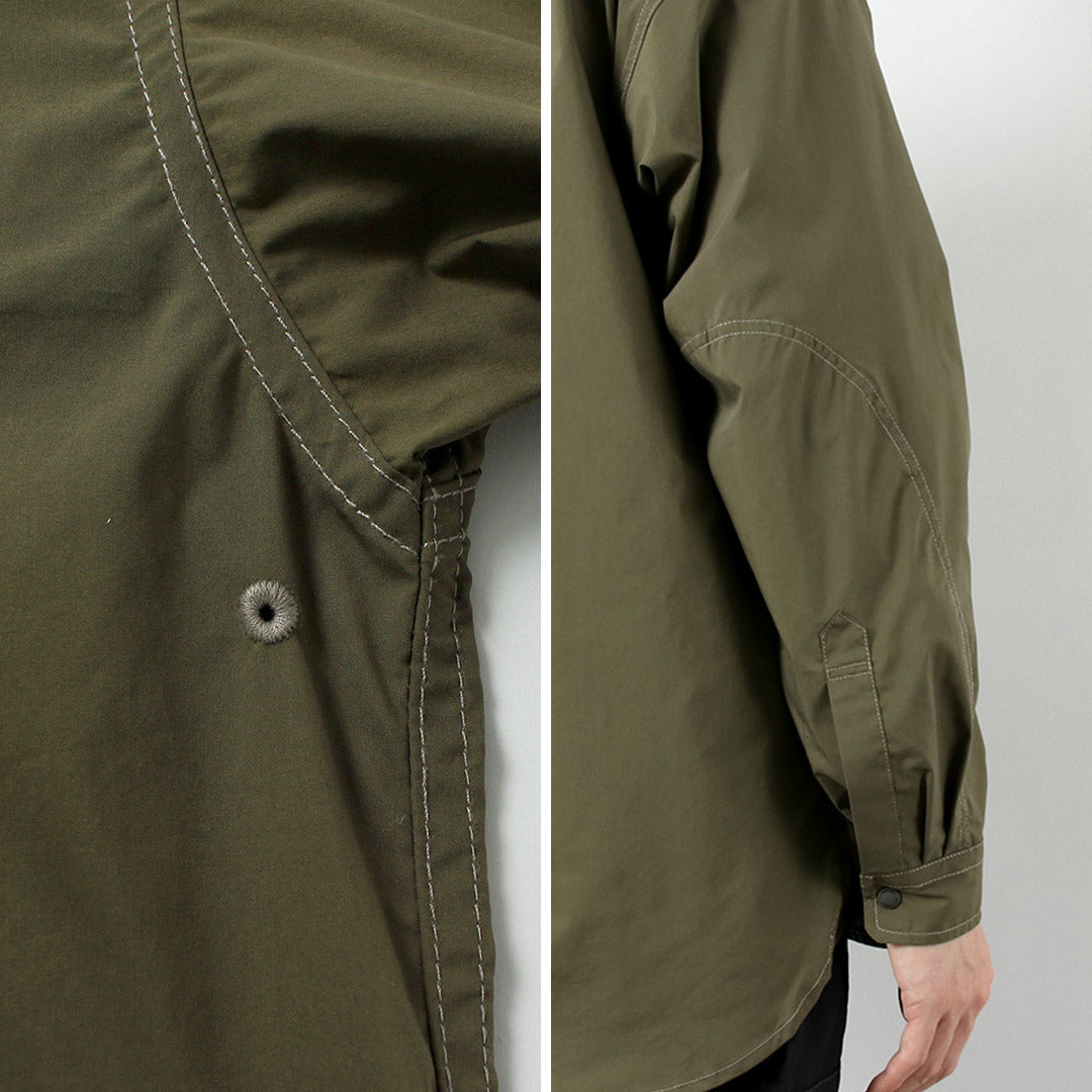 AND WANDER / Camisa Manga Larga Multibolsillos