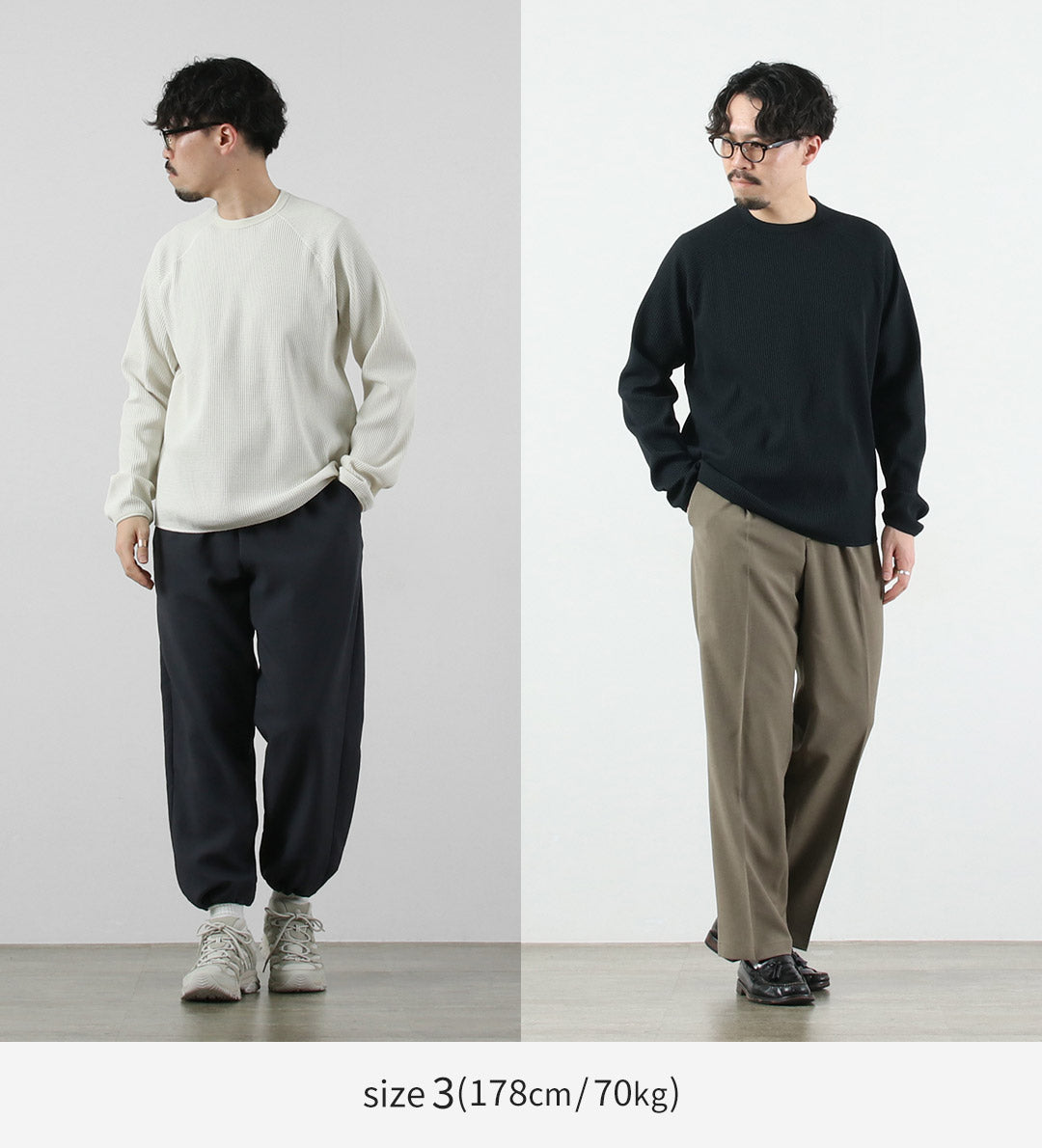 GOLDWIN / Waffle Light Long Sleeve T-Shirt