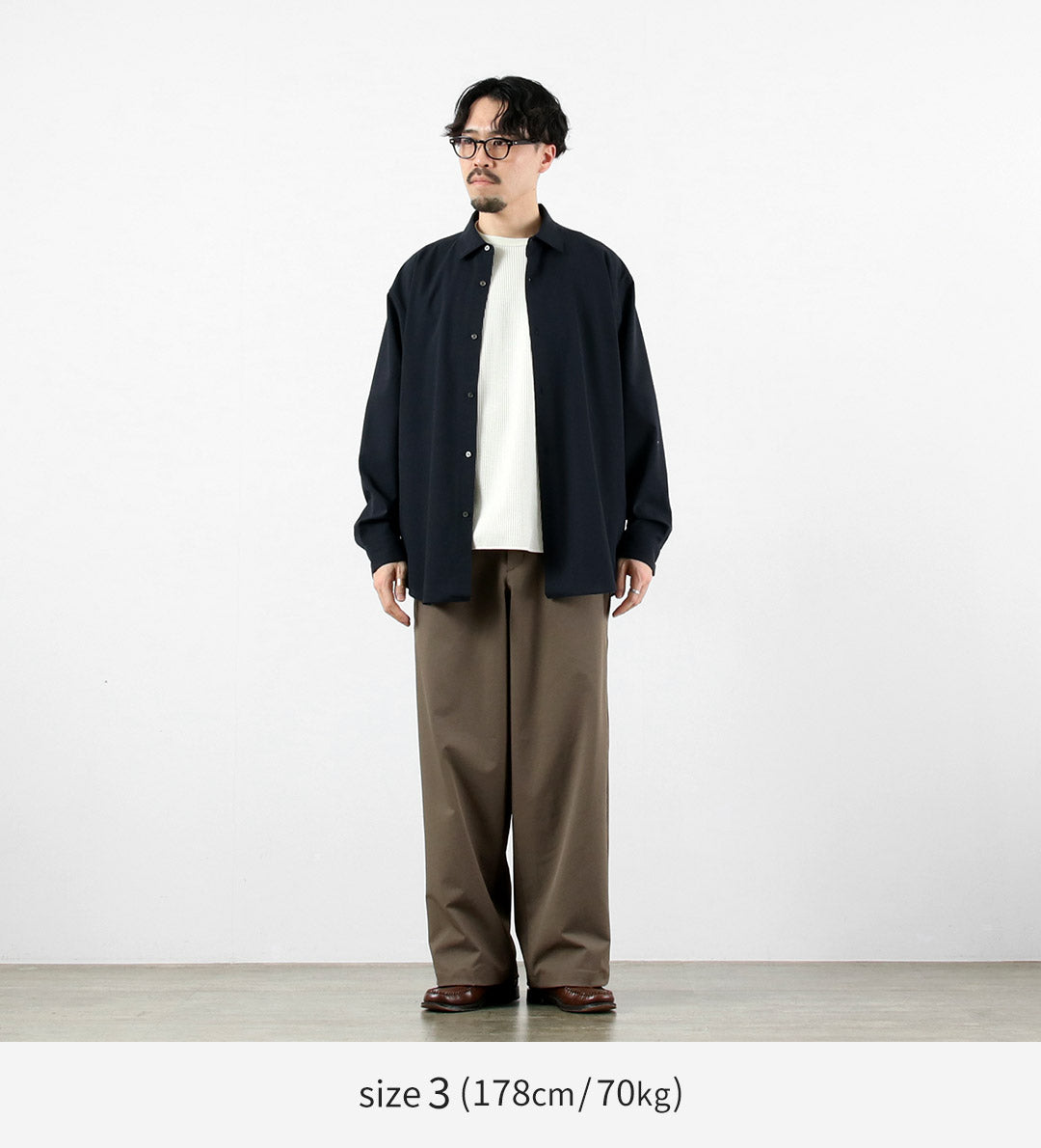 GOLDWIN / Baggy Straight Pants