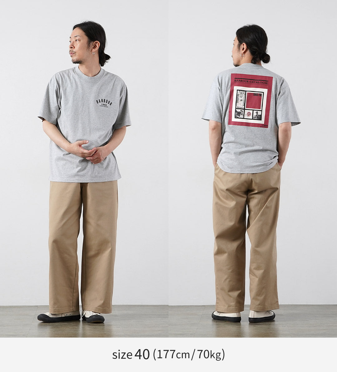 BARBOUR / 1966 Graphic Oversized T-Shirt