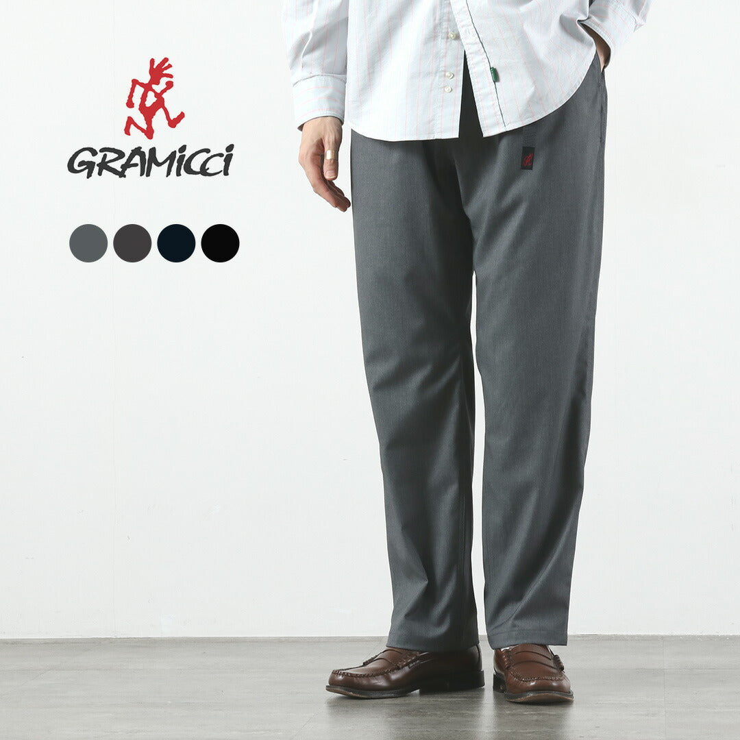 GRAMICCI / Pantalones cónicos fáciles de gabardina exclusivos de Japón