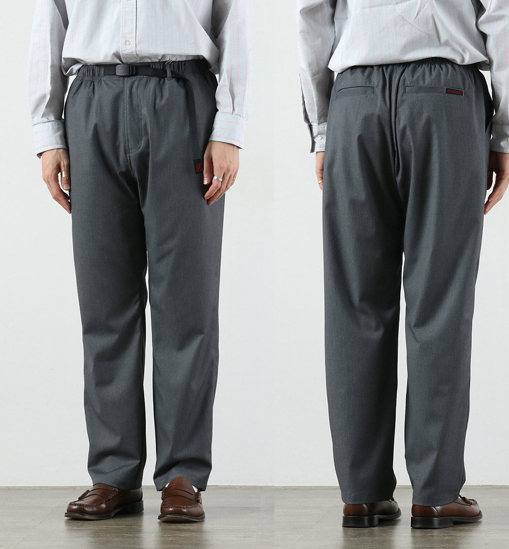 GRAMICCI / Pantalones cónicos fáciles de gabardina exclusivos de Japón