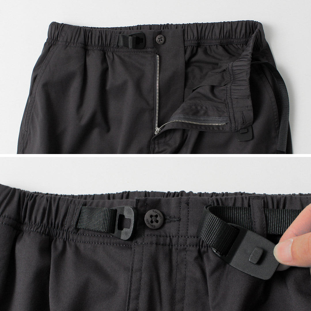GRAMICCI / Pantalones cónicos fáciles de gabardina exclusivos de Japón
