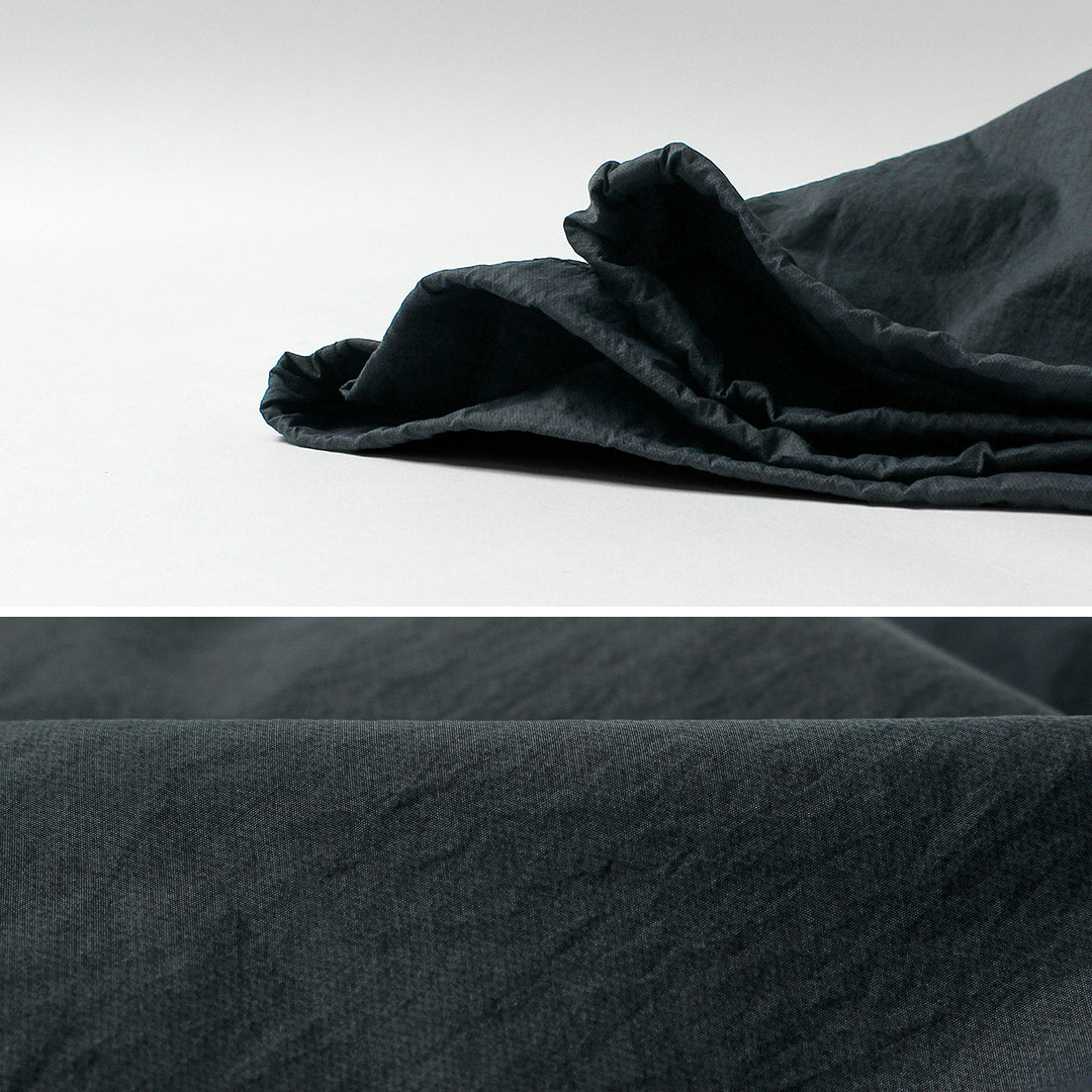 WILDTHINGS / Pantalon cargo en nylon double teinture