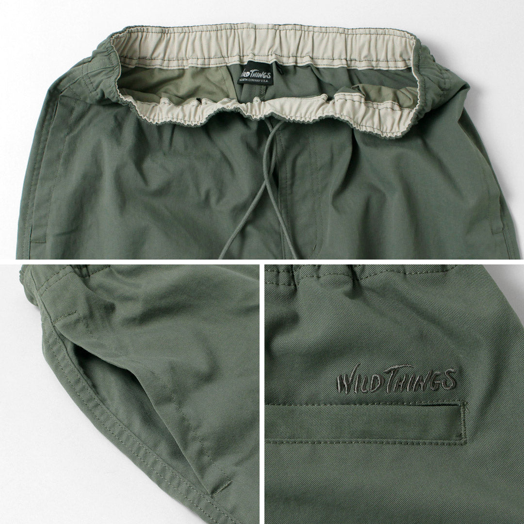 WILDTHINGS / 夏季科技斜纹休闲裤