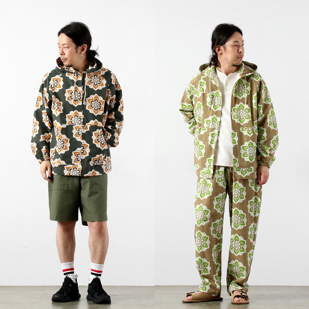 TENGA UN DÍA AGRADECIDO / Sudadera con capucha de playa con estampado de diseño redondo