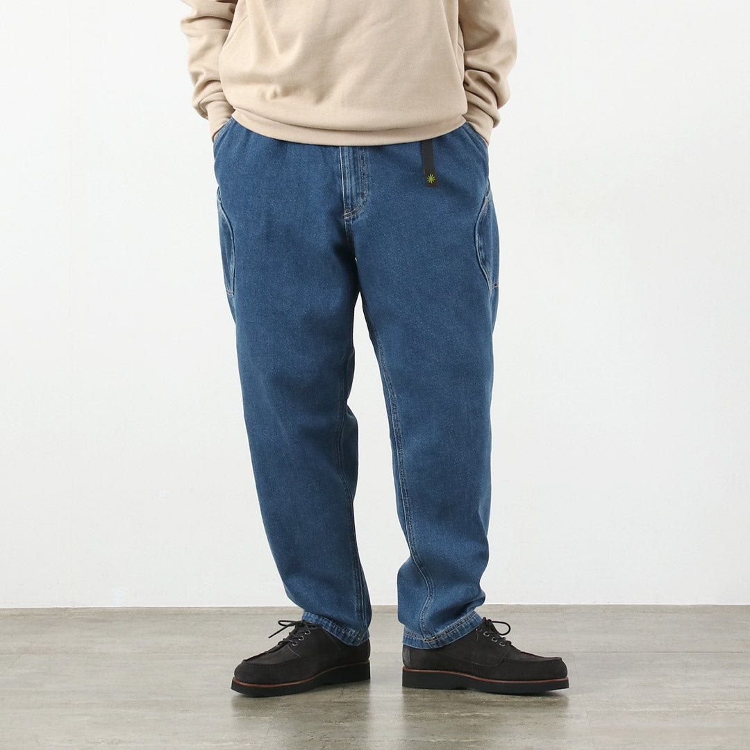 GOHEMP / 12 盎司麻棉牛仔布 High Explorer 裤子二手水洗