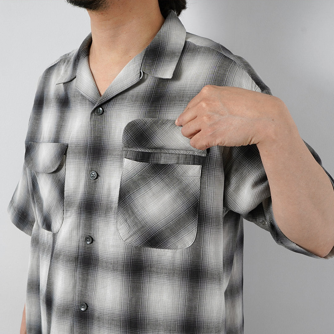 PENDLETON / Camisa Manga Corta Cuello Abierto