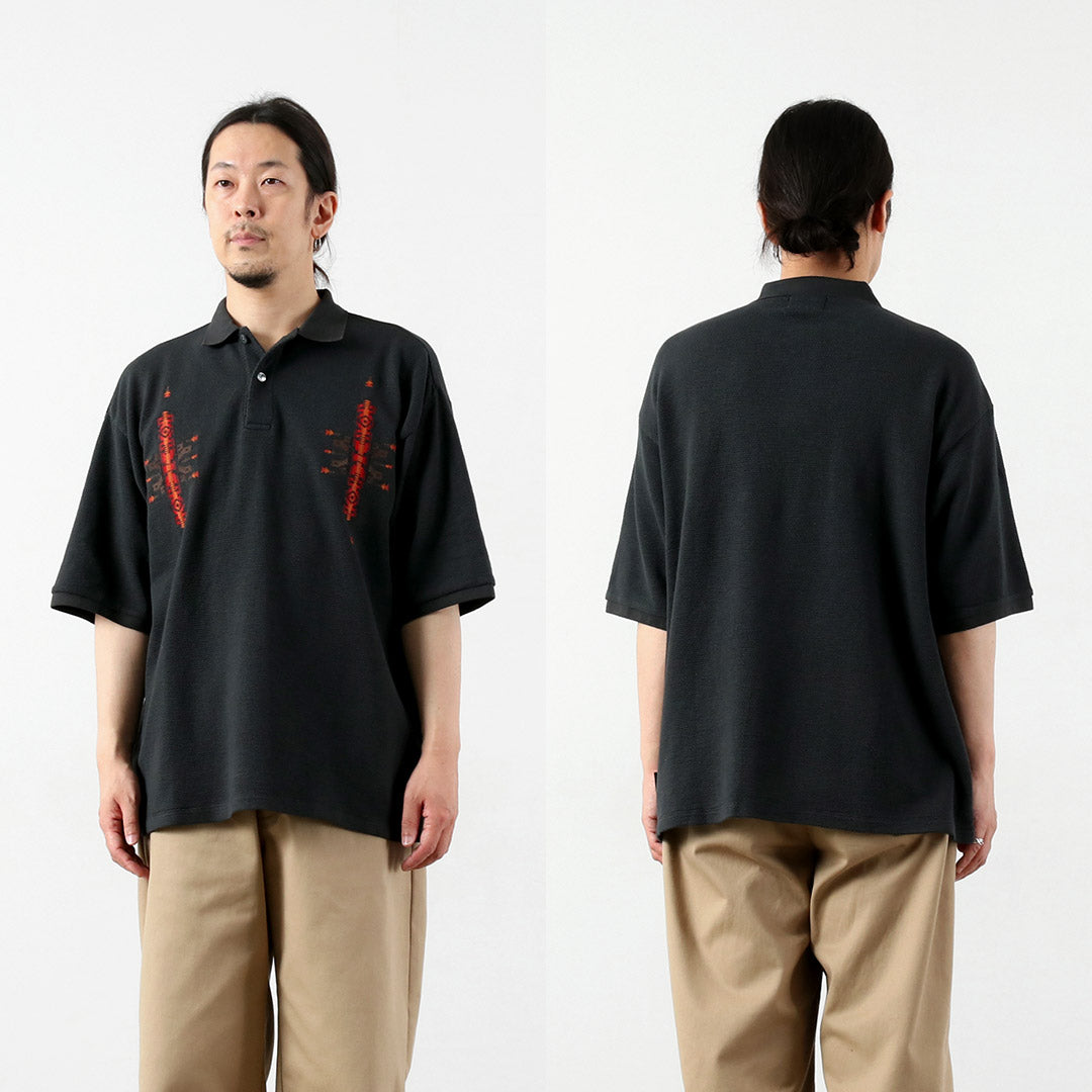 PENDLETON / Oni Kanoko 刺绣 Polo 衫