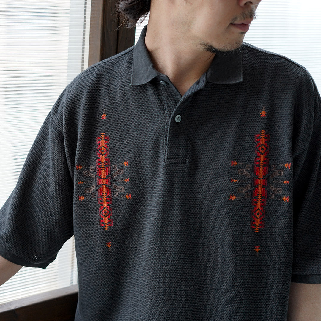 PENDLETON / Oni Kanoko 刺绣 Polo 衫