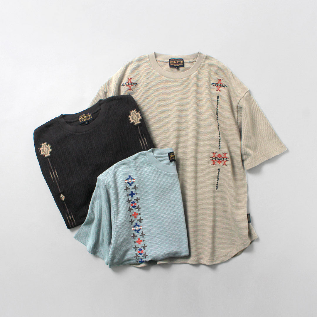 PENDLETON / Oni Kanoko Camiseta bordada
