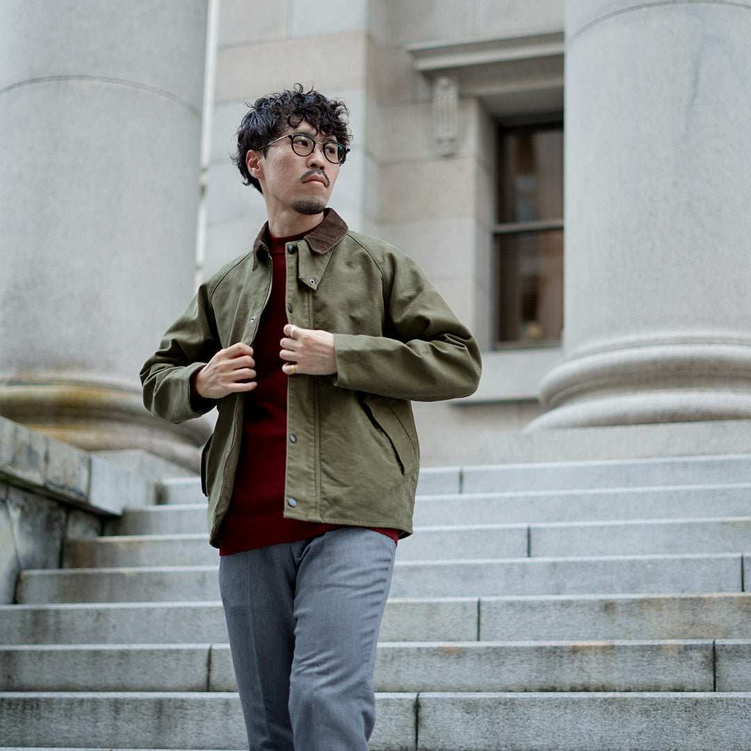 FOB FACTORY / FRC008 Chaqueta de montar corta Moleskin