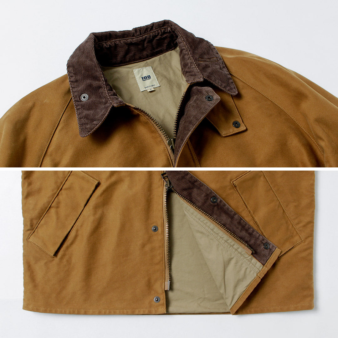 FOB FACTORY / FRC008 Chaqueta de montar corta Moleskin