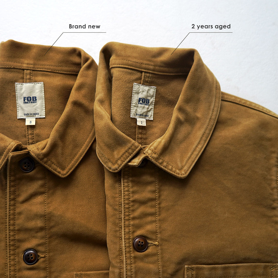 FOB FACTORY / FRC008 Chaqueta de montar corta Moleskin