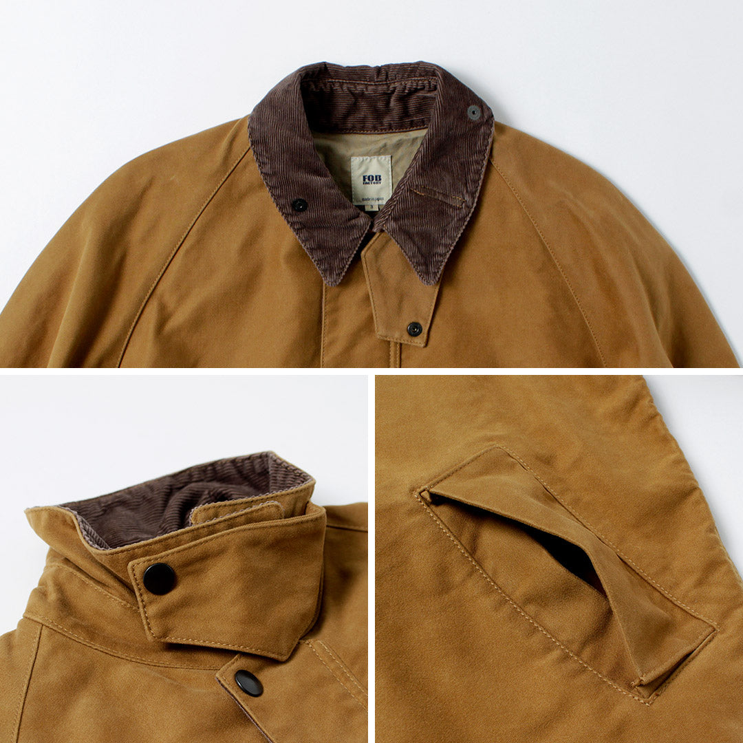 FOB FACTORY / FRC008 Chaqueta de montar corta Moleskin