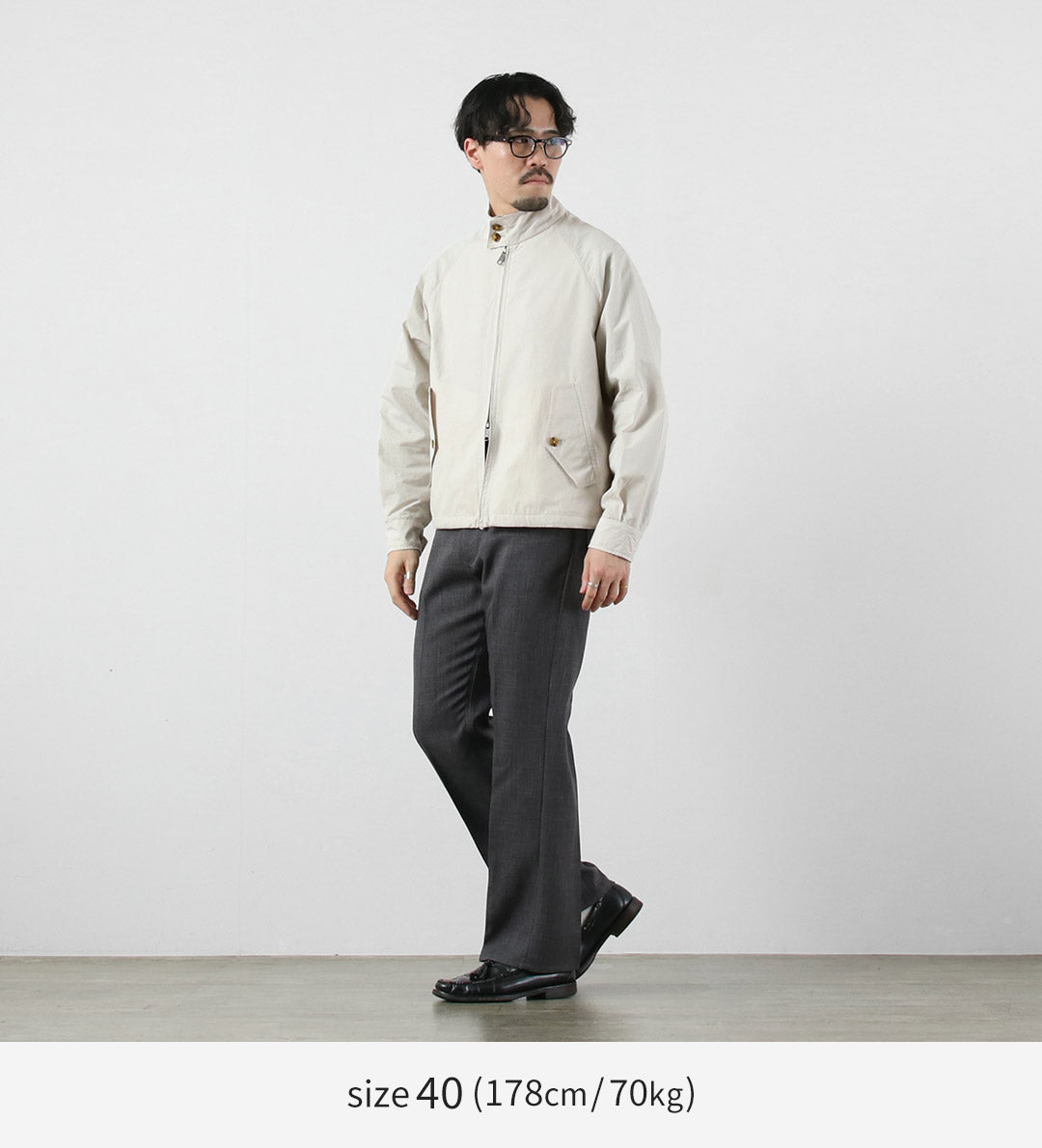 BARACUTA / G4 Box 輕薄棉尼龍夾克