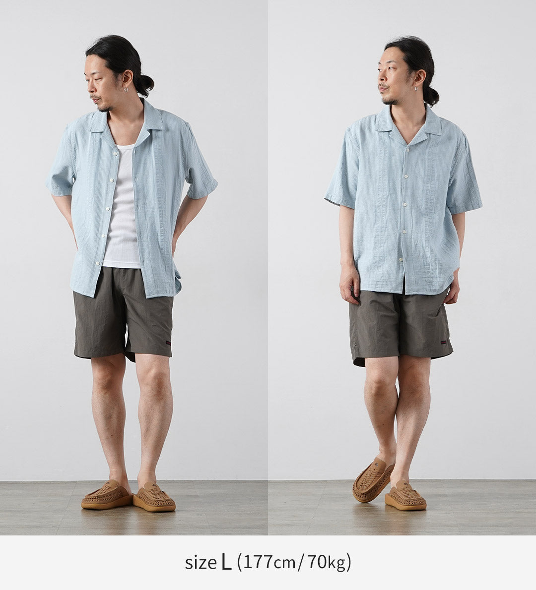 WAX LONDON / Didcot Chemise Manches Courtes Double Wave Grid