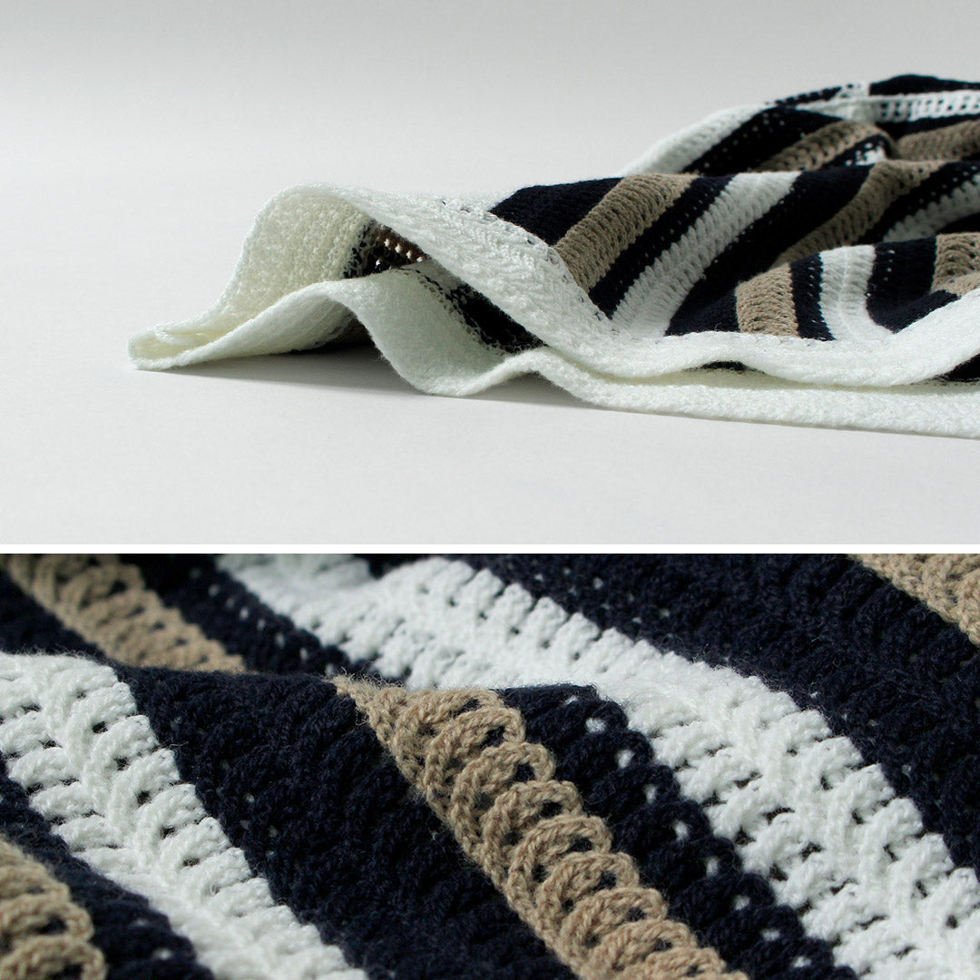 WAX LONDON / Porto Polo Rayas Crochet