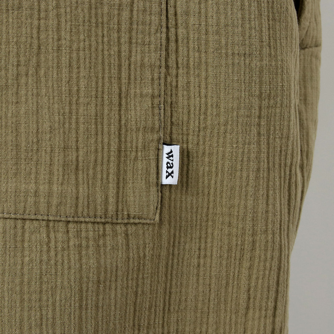 WAX LONDON / Kurt Trousers - Cotton Linen Crinkle