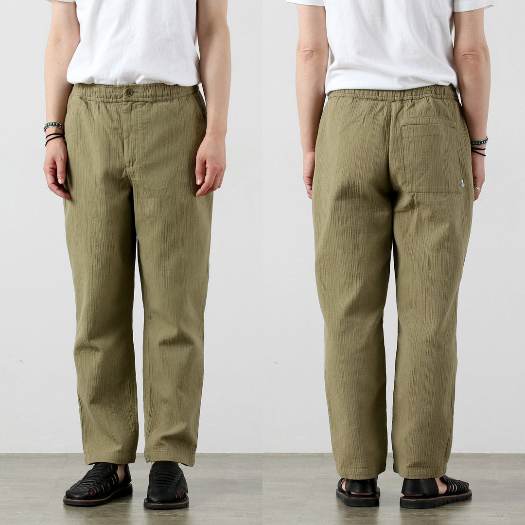 WAX LONDON / Kurt Trousers - Cotton Linen Crinkle