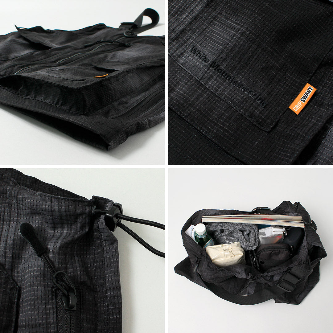 WHITE MOUNTAINEERING / Gripswany Collaboration Ombre Check 2-Way Gear Pack Vest 4.0 Sac à bandoulière