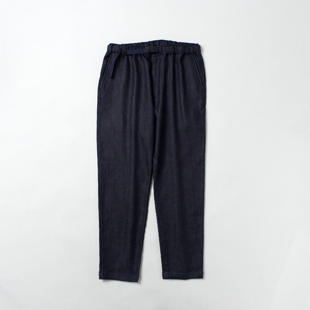 WHITE MOUNTAINEERING / 디키즈 콜라보레이션 데님 테이퍼드 팬츠 이지팬츠