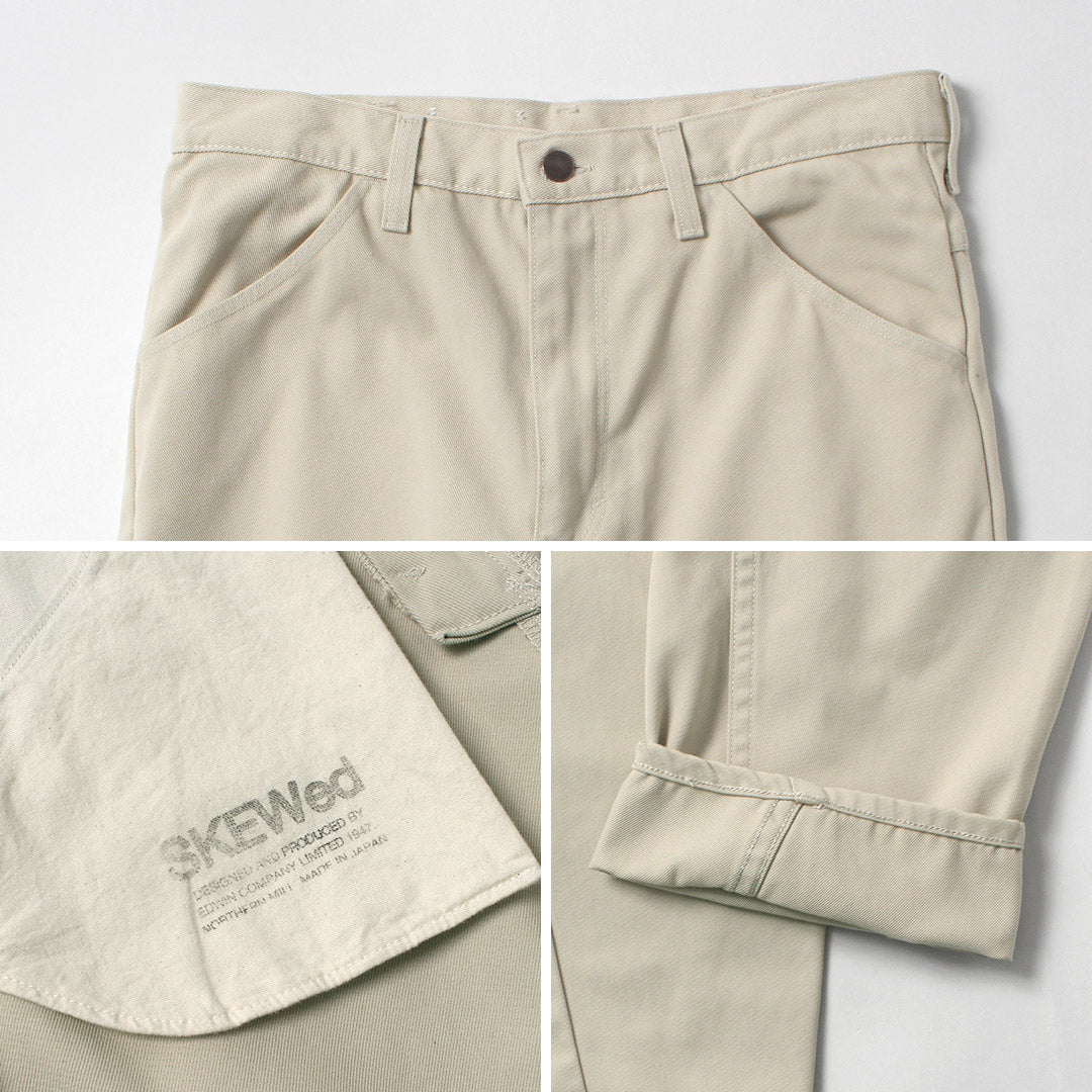 SKEWED / Pantalon en sergé lanceur