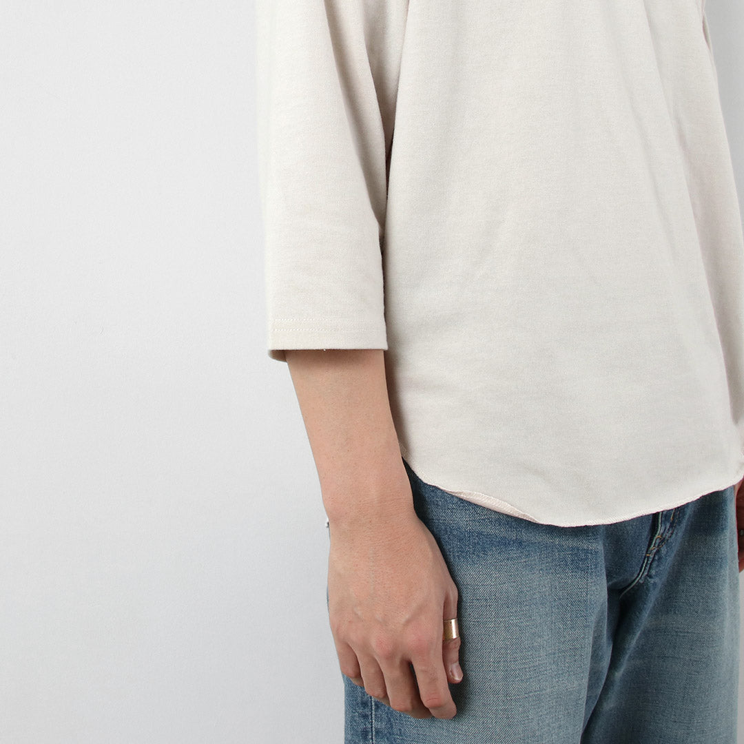 HEALTHKNIT / HEALTHKNIT × RAG 独家 3/4 袖插肩圆领 T 恤 开尾干汗布 抗菌防臭整理