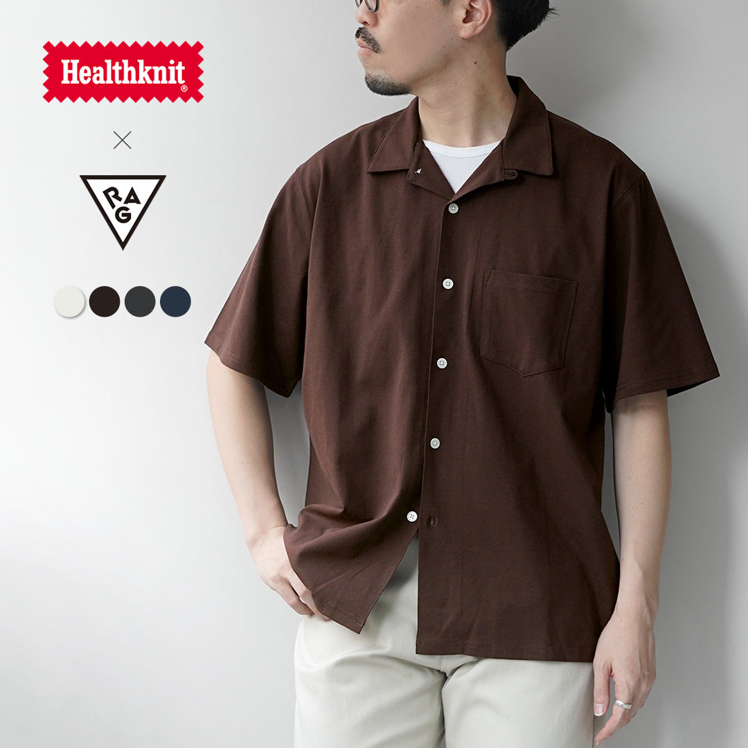 HEALTHKNIT / HEALTHKNIT × RAG 独家短袖开领衬衫 开尾干爽球衣 抗菌除臭整理