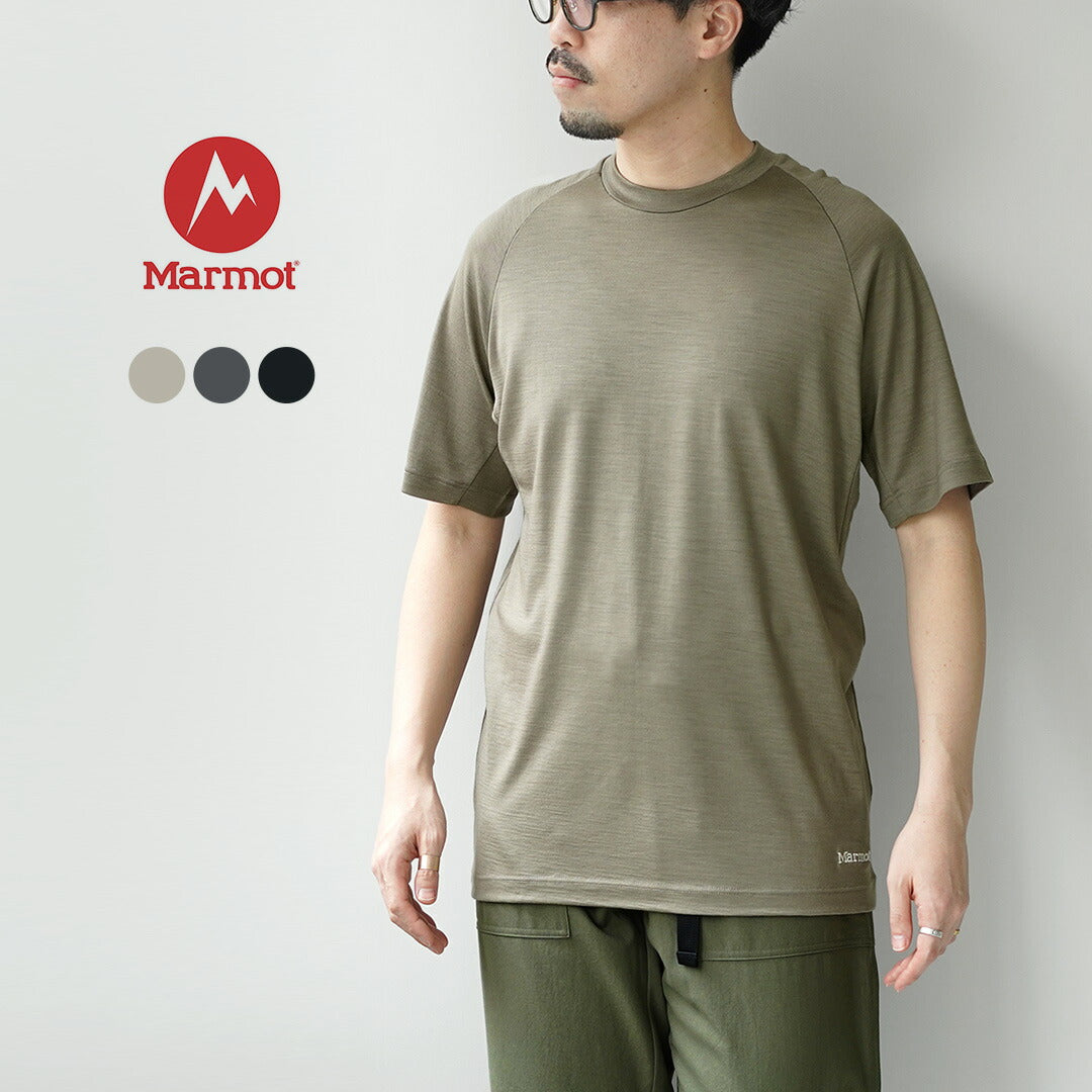 MARMOT / 美利奴羊毛 T 卹