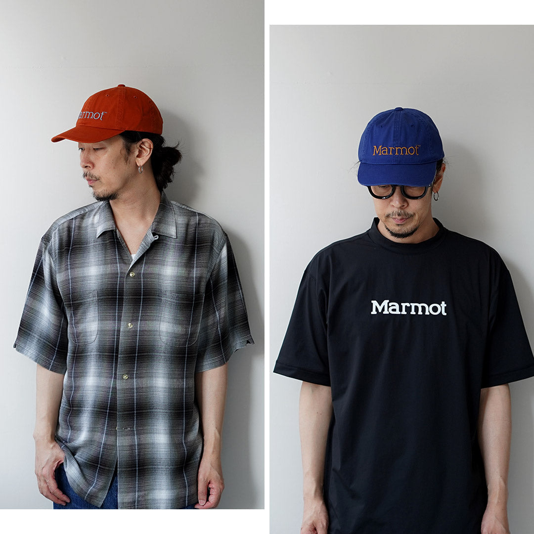 MARMOT / Gorra con logotipo grande